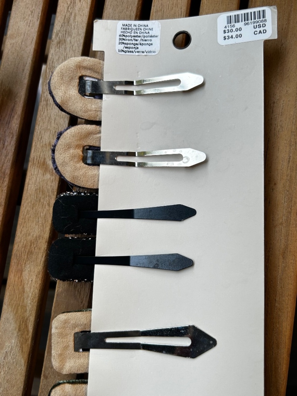 Anthropologie hair clip trio - Picture 4 of 4